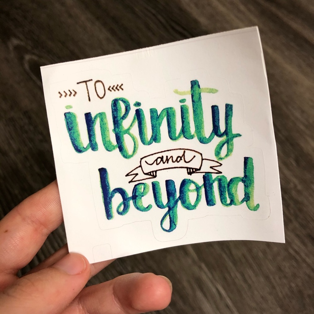 Toy Story Decal Infinity Beyond Sticker - Picture 6 of 6
